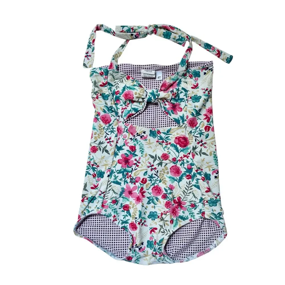Crew & Lu One Piece Swim Suit Size 4T